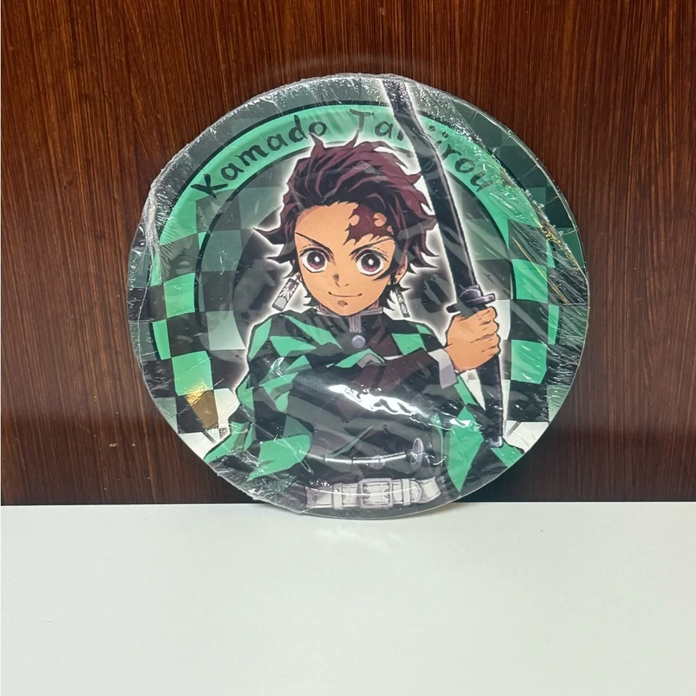 Anime Character Demon Slayer Disposable Paper Plates 10pcs